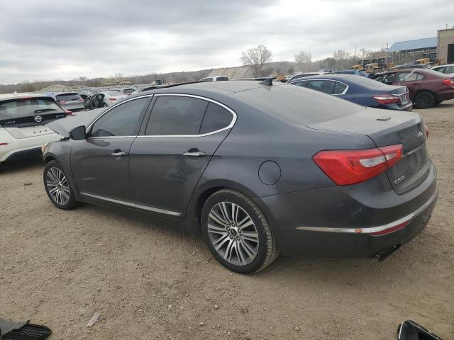 KNALN4D75F5191680 - 2015 KIA CADENZA PREMIUM GRAY photo 2