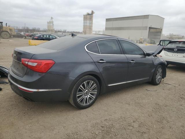 KNALN4D75F5191680 - 2015 KIA CADENZA PREMIUM GRAY photo 3