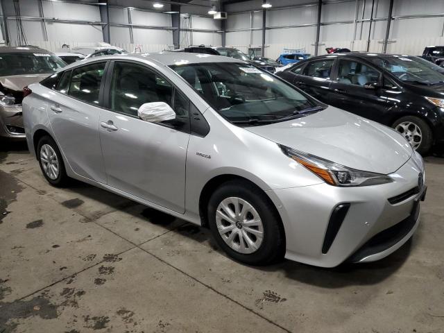 JTDKAMFU2M3139297 - 2021 TOYOTA PRIUS SPECIAL EDITION SILVER photo 4