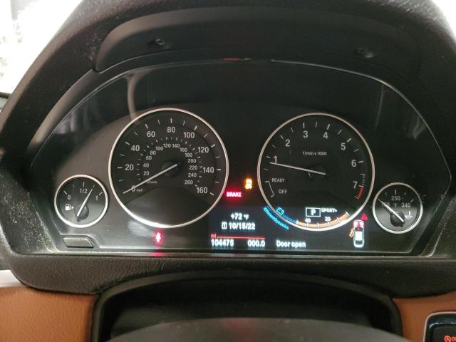 WBA3R5C57GK373703 - 2016 BMW 435 XI WHITE photo 9