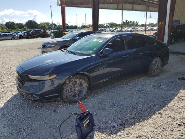 1HGCY1F36RA039875 - 2024 HONDA ACCORD EX BLUE photo 1