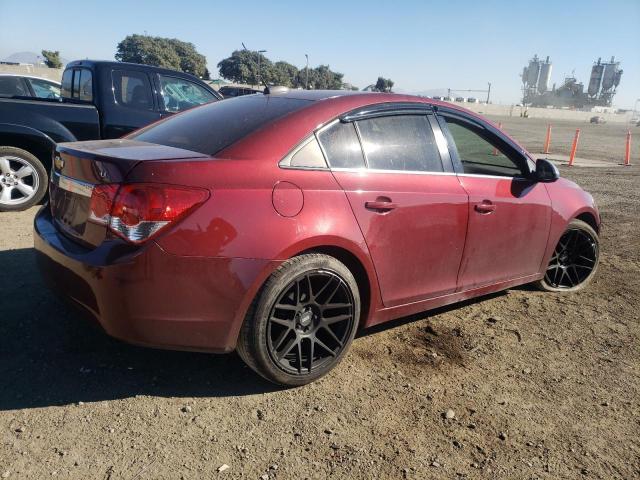 1G1PC5SBXF7290161 - 2015 CHEVROLET CRUZE LT RED photo 3