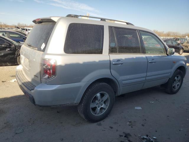 5FNYF18668B042833 - 2008 HONDA PILOT EXL SILVER photo 3