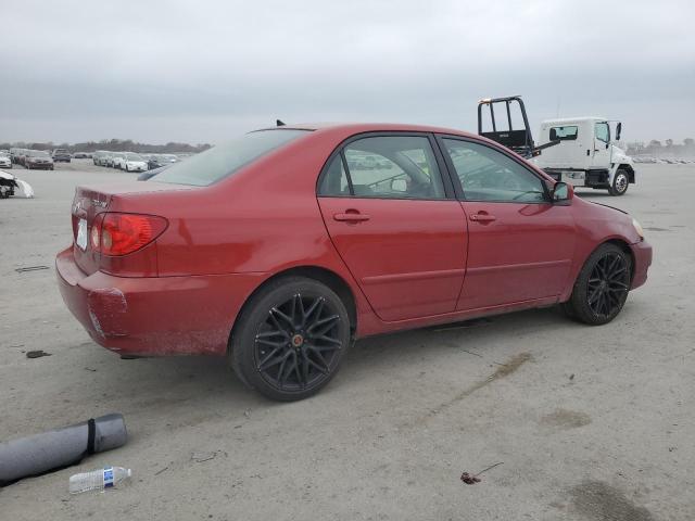 JTDBR32E070128015 - 2007 TOYOTA COROLLA CE RED photo 3