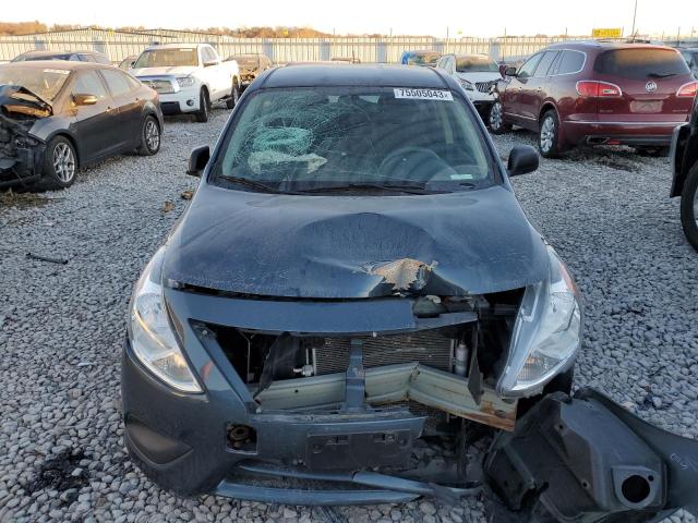 3N1CN7AP1FL823182 - 2015 NISSAN VERSA S BLACK photo 5