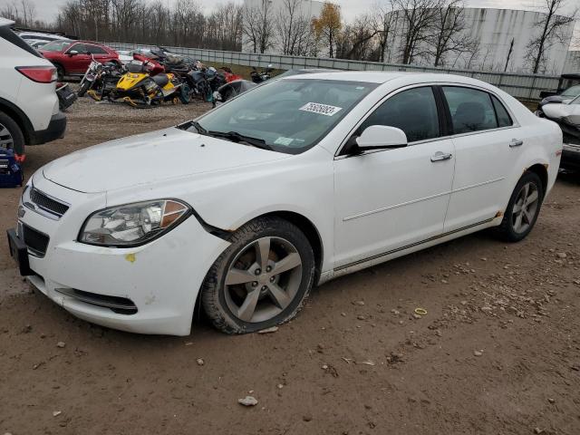 1G1ZC5E06CF138351 - 2012 CHEVROLET MALIBU 1LT WHITE photo 1