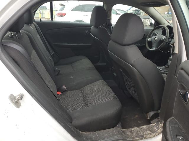 1G1ZC5E06CF138351 - 2012 CHEVROLET MALIBU 1LT WHITE photo 10