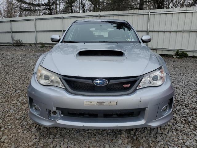 JF1GR8H60DL885662 - 2013 SUBARU IMPREZA WRX STI SILVER photo 5