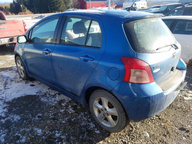 JTDKT923665028134 - 2006 TOYOTA YARIS BLUE photo 2