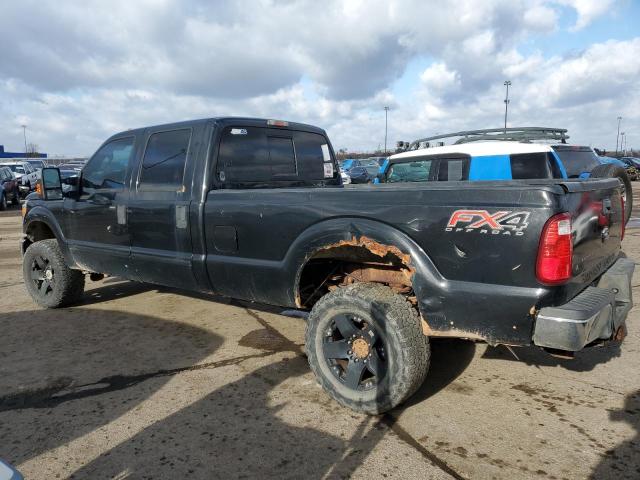 1FT7W2B69CEA86541 - 2012 FORD F250 SUPER DUTY BLACK photo 2