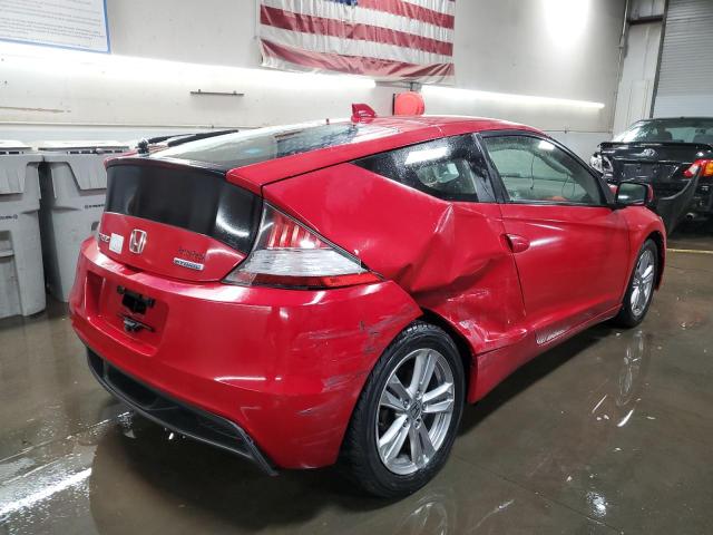 JHMZF1C49CS005084 - 2012 HONDA CR-Z RED photo 3