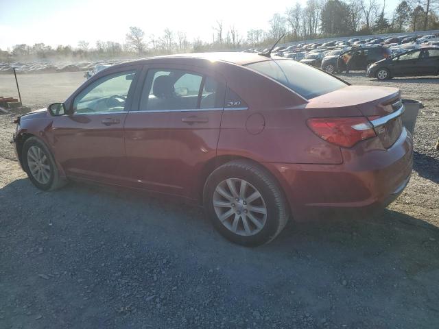 1C3CCBBG8DN528246 - 2013 CHRYSLER 200 TOURING RED photo 2