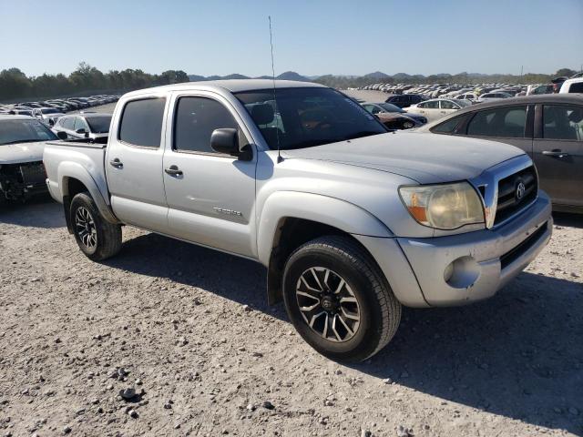 5TELU42N07Z463087 - 2007 TOYOTA TACOMA DOUBLE CAB SILVER photo 4