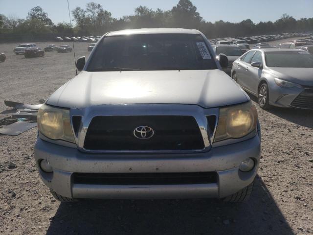 5TELU42N07Z463087 - 2007 TOYOTA TACOMA DOUBLE CAB SILVER photo 5