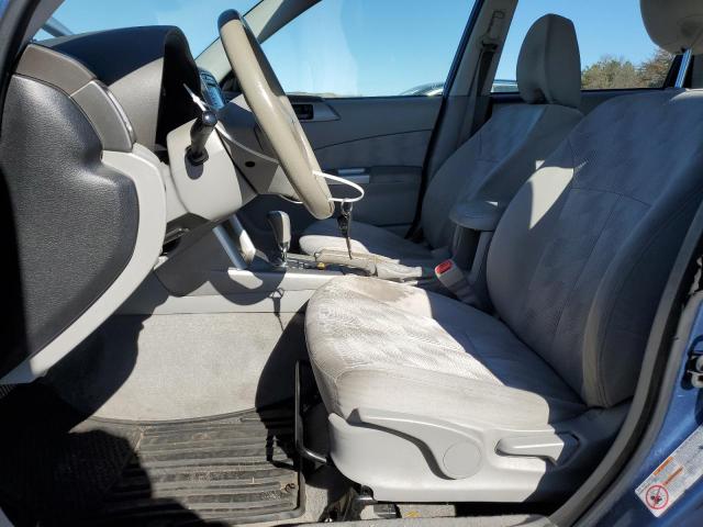 JF2SH6BC4AH772484 - 2010 SUBARU FORESTER XS Blau Foto 7