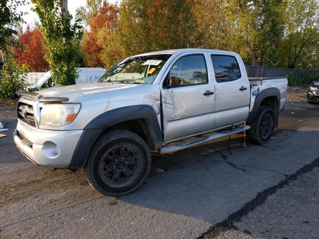 5TEJU62N68Z550271 - 2008 TOYOTA TACOMA DOUBLE CAB PRERUNNER SILVER photo 1