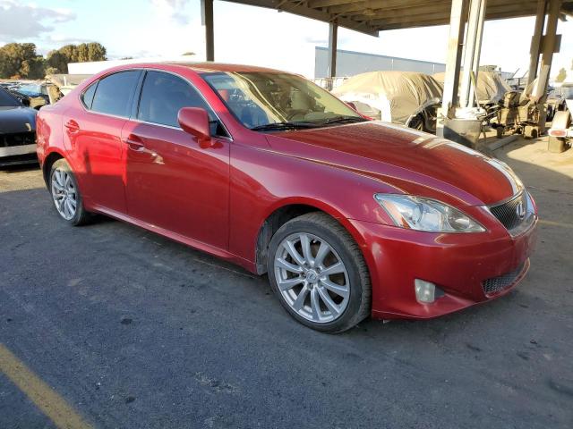 JTHCK262065000554 - 2006 LEXUS IS 250 BURGUNDY photo 4