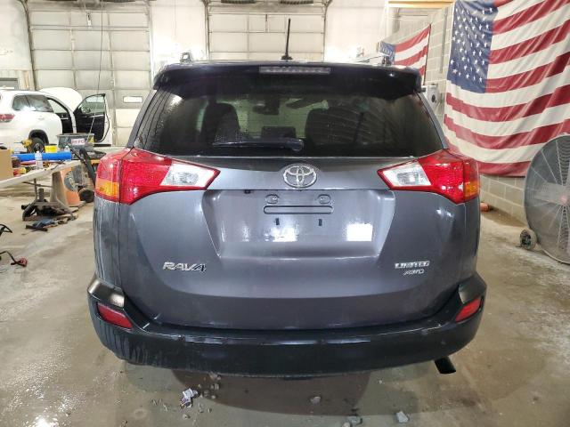 2T3DFREV1FW370497 - 2015 TOYOTA RAV4 LIMITED GRAY photo 6