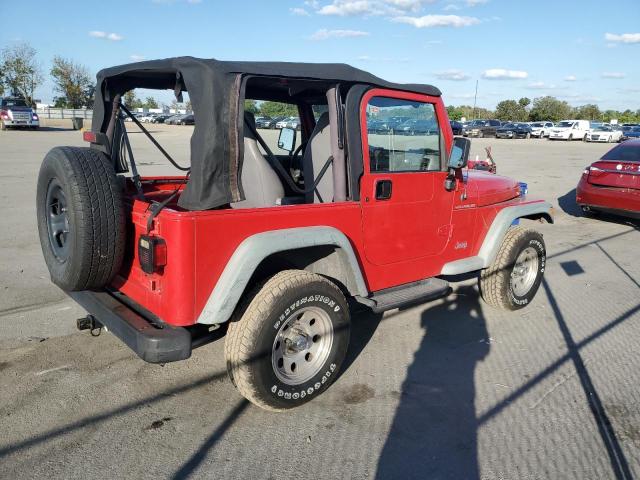 1J4FY29P2VP500328 - 1997 JEEP WRANGLER / SE RED photo 3