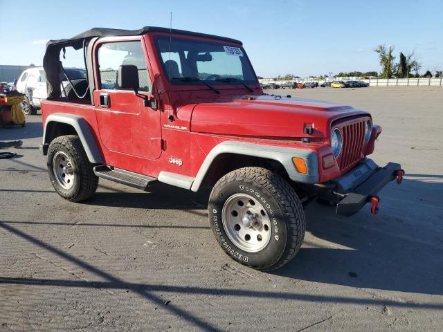 1J4FY29P2VP500328 - 1997 JEEP WRANGLER / SE RED photo 4