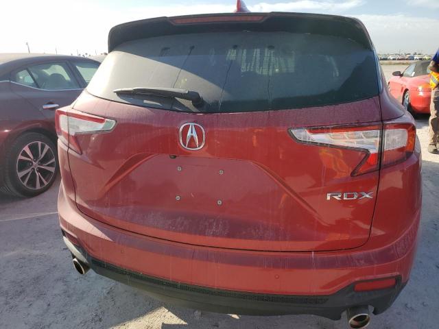 5J8TC1H51ML012724 - 2021 ACURA RDX TECHNOLOGY RED photo 6