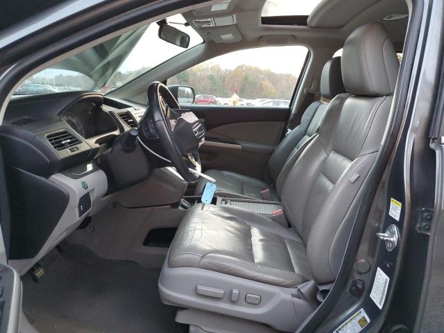 2HKRM4H71DH668791 - 2013 HONDA CR-V EXL GRAY photo 7