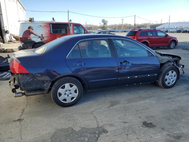 1HGCM56406A015515 - 2006 HONDA ACCORD LX BLUE photo 3