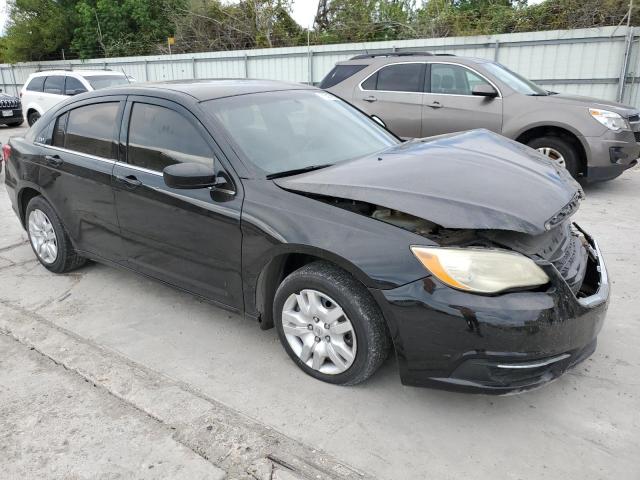 1C3CCBAB2EN122857 - 2014 CHRYSLER 200 LX BLACK photo 4