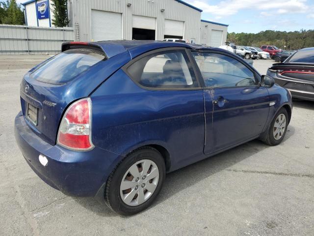 KMHCM3AC7BU191841 - 2011 HYUNDAI ACCENT GL BLUE photo 3