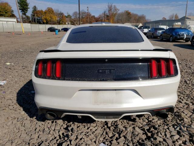 1FA6P8CF8H5305349 - 2017 FORD MUSTANG GT WHITE photo 6