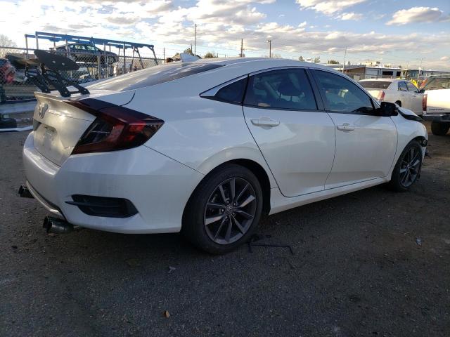 19XFC1F34LE016822 - 2020 HONDA CIVIC EX WHITE photo 3