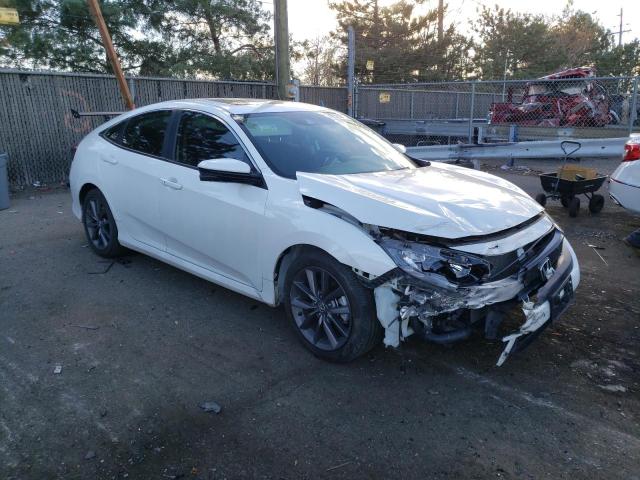 19XFC1F34LE016822 - 2020 HONDA CIVIC EX WHITE photo 4