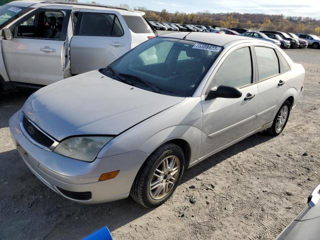 1FAFP34N27W321340 - 2007 FORD FOCUS ZX4 GRAY photo 1
