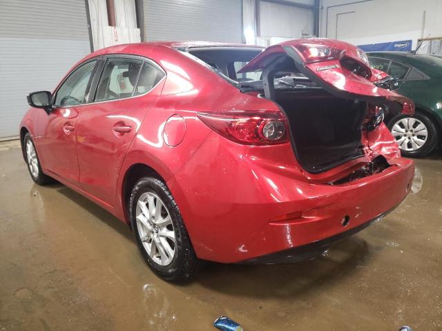 3MZBN1U78HM155098 - 2017 MAZDA 3 SPORT RED photo 2