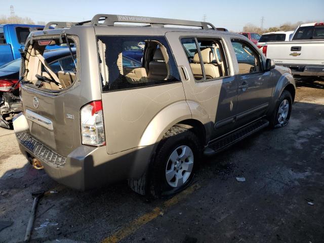 5N1AR18W77C612595 - 2007 NISSAN PATHFINDER LE TAN photo 3