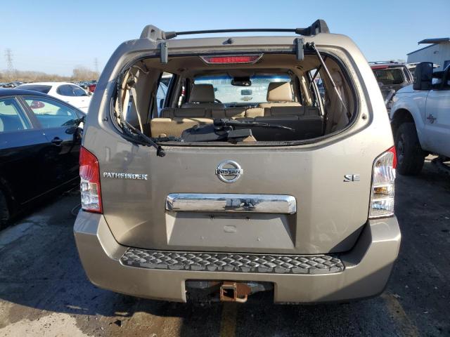 5N1AR18W77C612595 - 2007 NISSAN PATHFINDER LE TAN photo 6