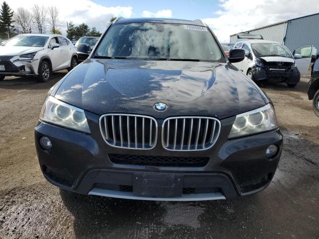 5UXWX9C58D0D04069 - 2013 BMW X3 XDRIVE28I BLACK photo 5