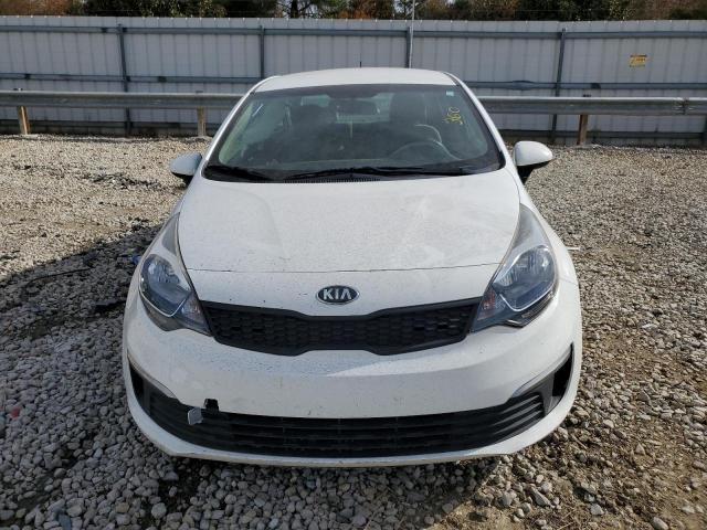 KNADM4A35G6573597 - 2016 KIA RIO LX WHITE photo 5