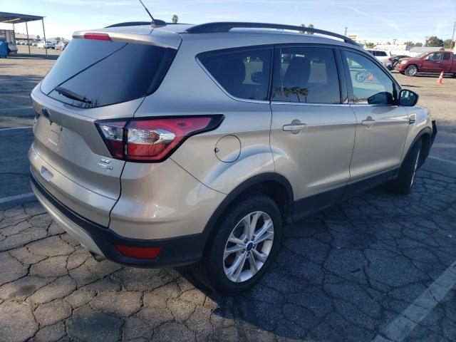 1FMCU9GDXJUD49459 - 2018 FORD ESCAPE SE BEIGE photo 3