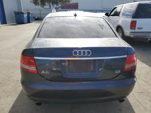 WAUDH74F46N164281 - 2006 AUDI A6 3.2 QUATTRO GRAY photo 6