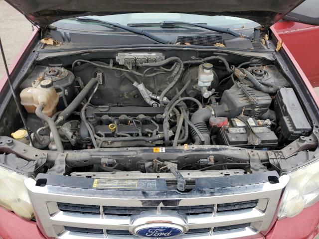 1FMCU0D78AKD12349 - 2010 FORD ESCAPE XLT RED photo 12