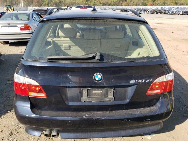 WBANN73546CN02635 - 2006 BMW 530 XIT BLUE photo 6