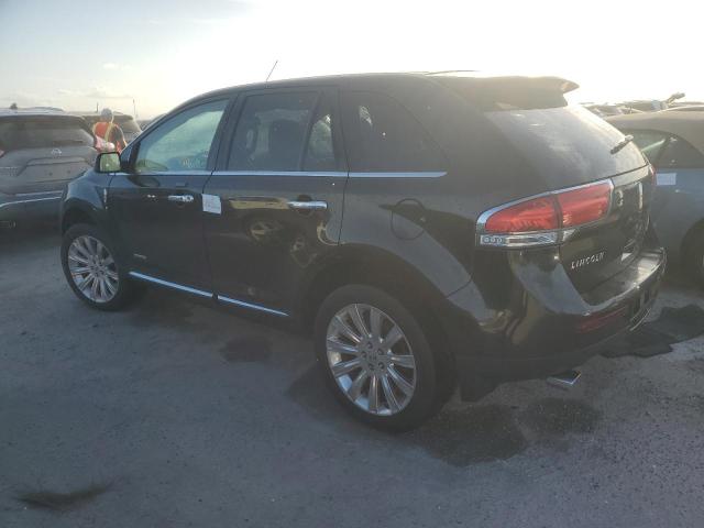 2LMDJ8JK2BBJ21496 - 2011 LINCOLN MKX BLACK photo 2