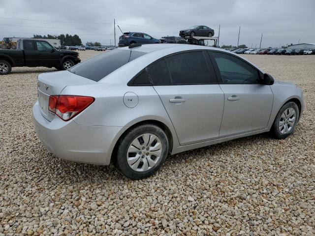 1G1PB5SH4F7173375 - 2015 CHEVROLET CRUZE LS GRAY photo 3