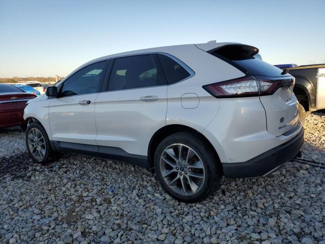 2FMPK3K81GBC30065 - 2016 FORD EDGE TITANIUM WHITE photo 2