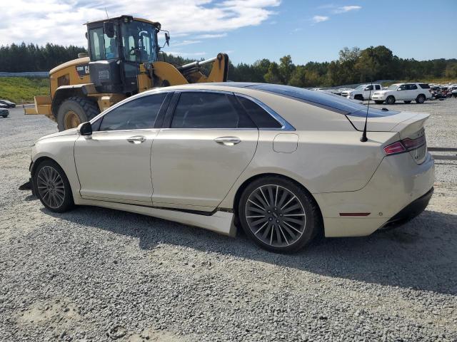 3LN6L2G92ER835490 - 2014 LINCOLN MKZ CREAM photo 2