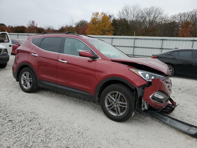 5XYZUDLB1HG447104 - 2017 HYUNDAI SANTA FE S RED photo 4