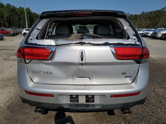 2LMDJ8JK4EBL04371 - 2014 LINCOLN MKX SILVER photo 6