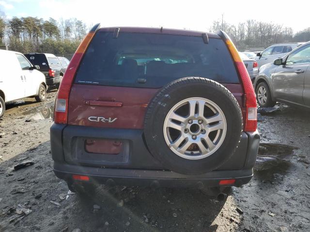 SHSRD78853U138758 - 2003 HONDA CR-V EX RED photo 6