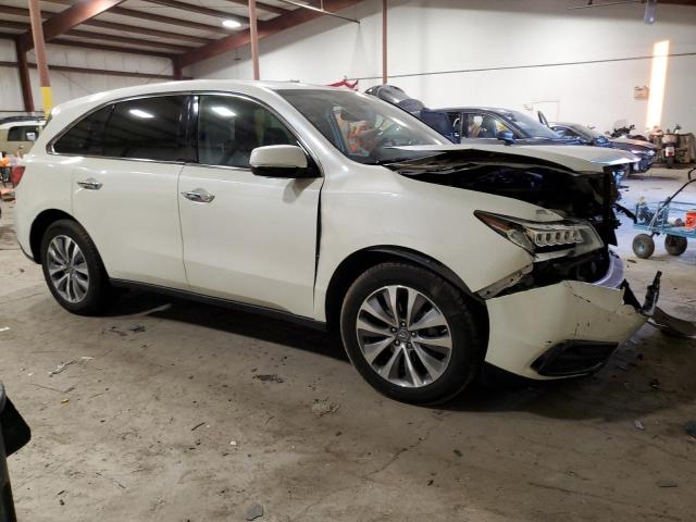 5FRYD4H46EB048390 - 2014 ACURA MDX TECHNOLOGY WHITE photo 4